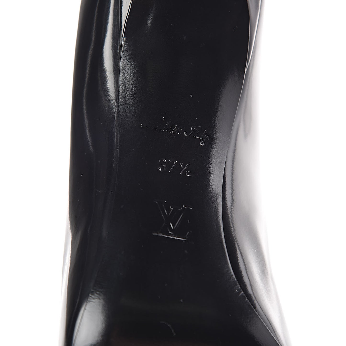 Calfskin Heartbreaker Pumps 37.5 Black