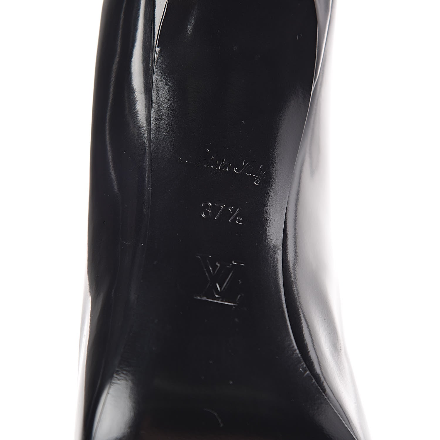 Louis Vuitton Calfskin Heartbreaker Pumps 37.5 Black 8 of 8