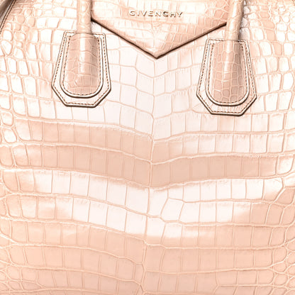 Givenchy Crocodile Medium Antigona Nude Pink 8 of 13