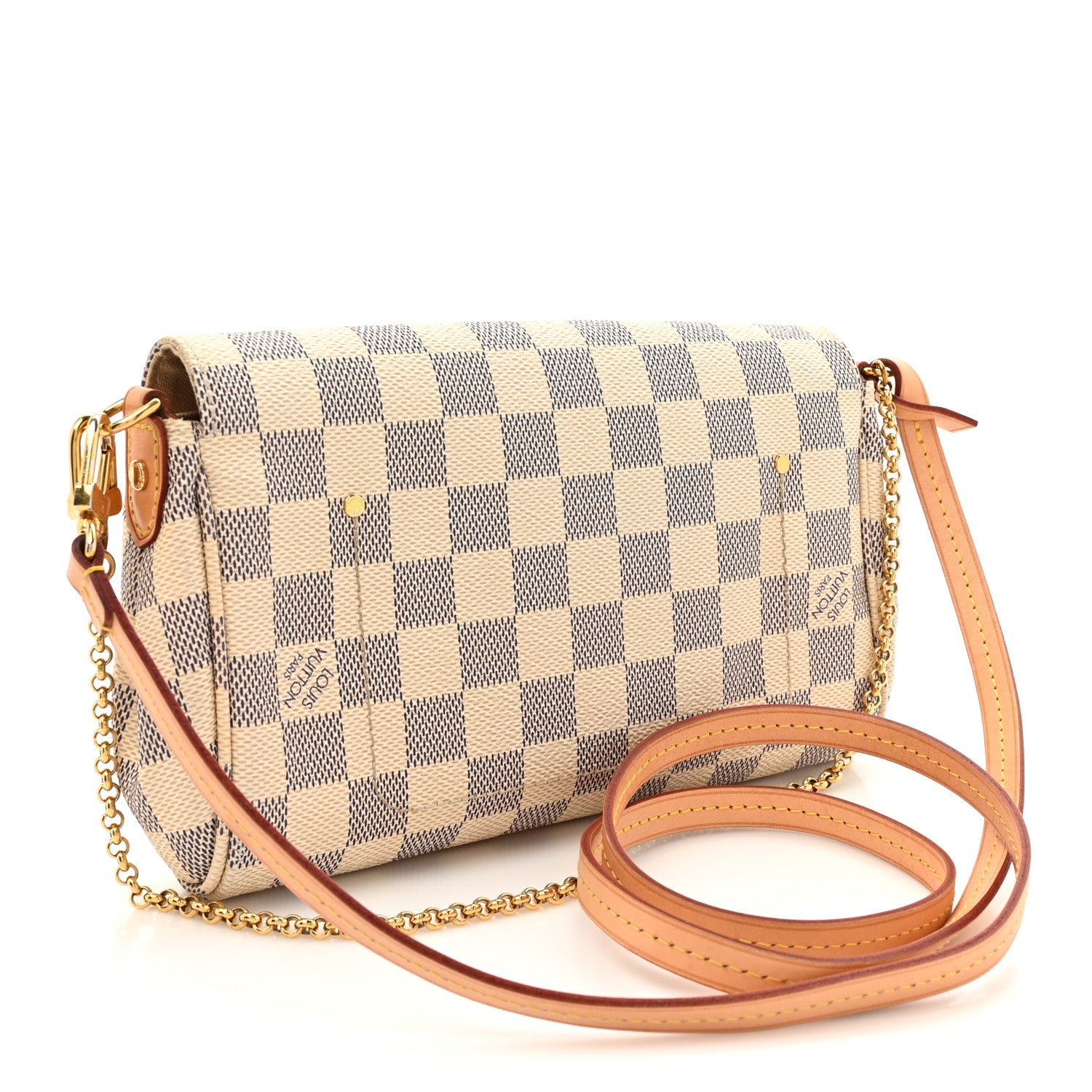 Louis Vuitton Damier Azur Favorite PM 3 of 15