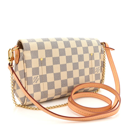 Louis Vuitton Damier Azur Favorite PM 3 of 15