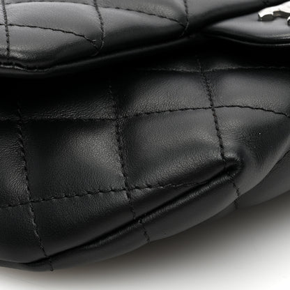 Chanel Calfskin Quilted CC Uniform Flap Belt Bag Black 10 of 11
