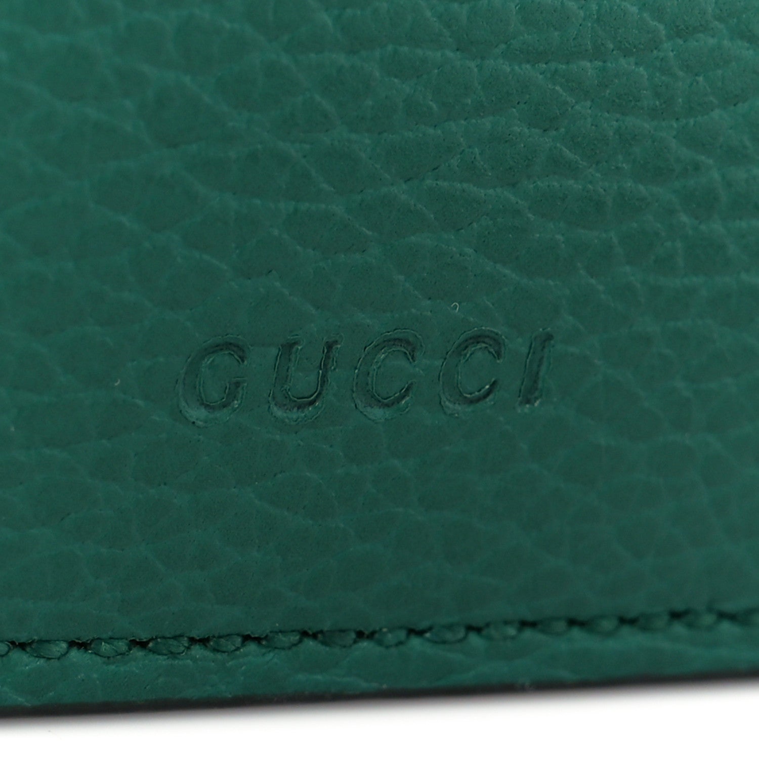 Gucci Pebbled Calfskin Small Dionysus Shoulder Bag Emerald 17 of 23