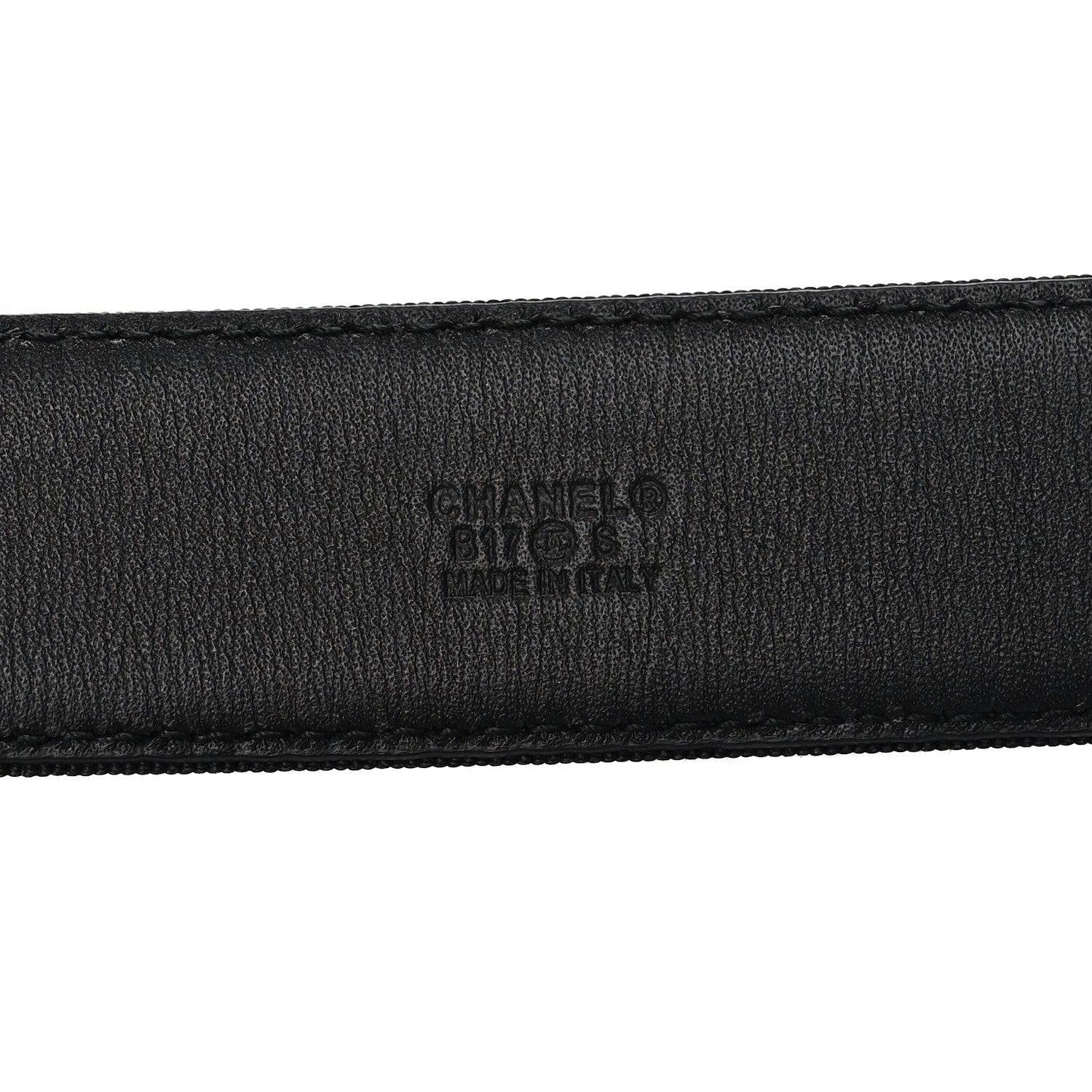 Chanel Grosgrain Crystal Belt 75 30 Black 5 of 8