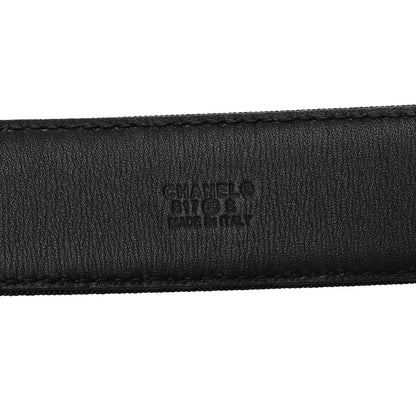 Chanel Grosgrain Crystal Belt 75 30 Black 5 of 8
