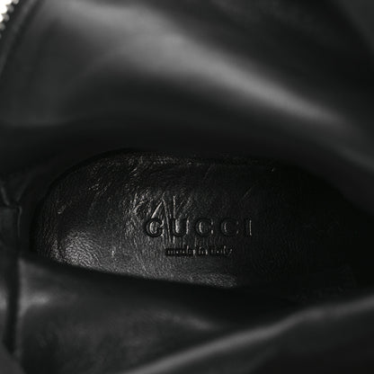 Gucci Guccissima Calfskin Miro Soft Knee High Riding Boots 35.5 Black 10 of 10