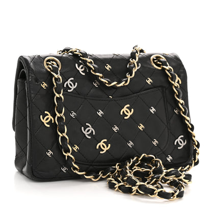 Chanel Calfskin CC Punk 2.55 Reissue 224 Flap Black 3 of 14