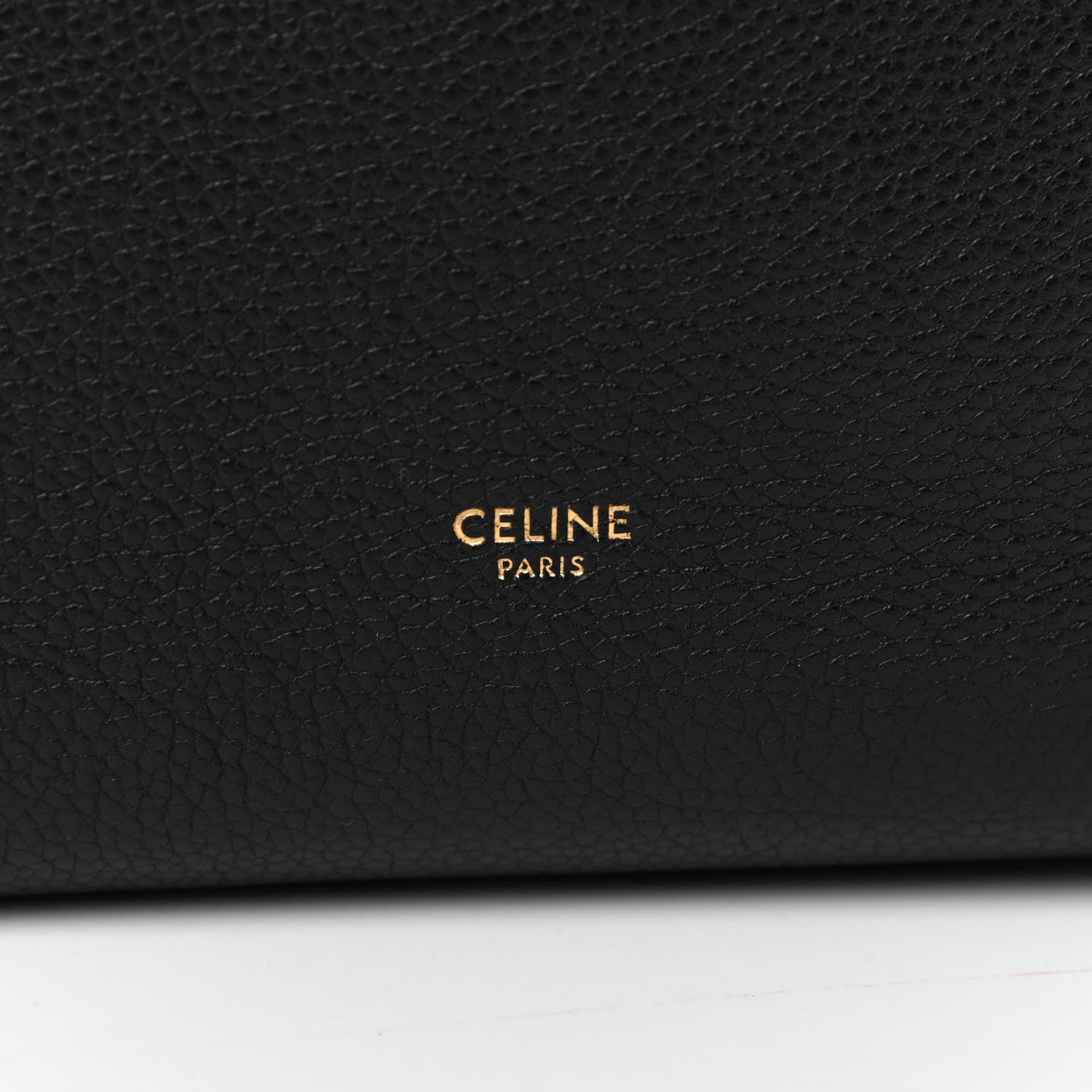 Celine Soft Grained Calfskin Small Sangle Bucket Bag Black 6 of 8