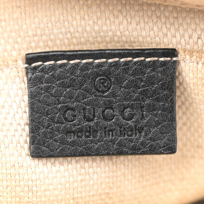 Gucci Pebbled Calfskin Small Soho Disco Bag Black 6 of 15