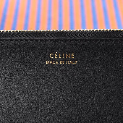 Celine Woven Canvas Small Twisted Cabas Multicolor 9 of 9