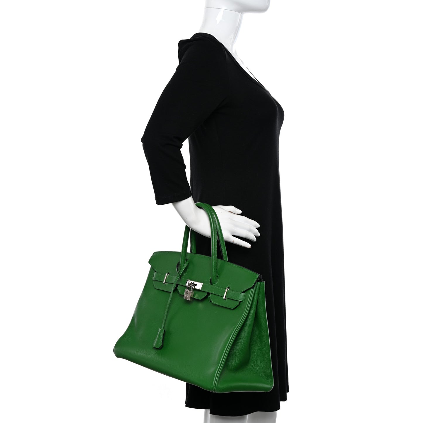 Epsom Birkin 35 Vert Bengale