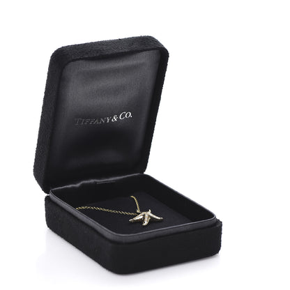 Tiffany 18K Yellow Gold Diamond 15mm Elsa Peretti Pave Starfish Pendant Necklace 7 of 7