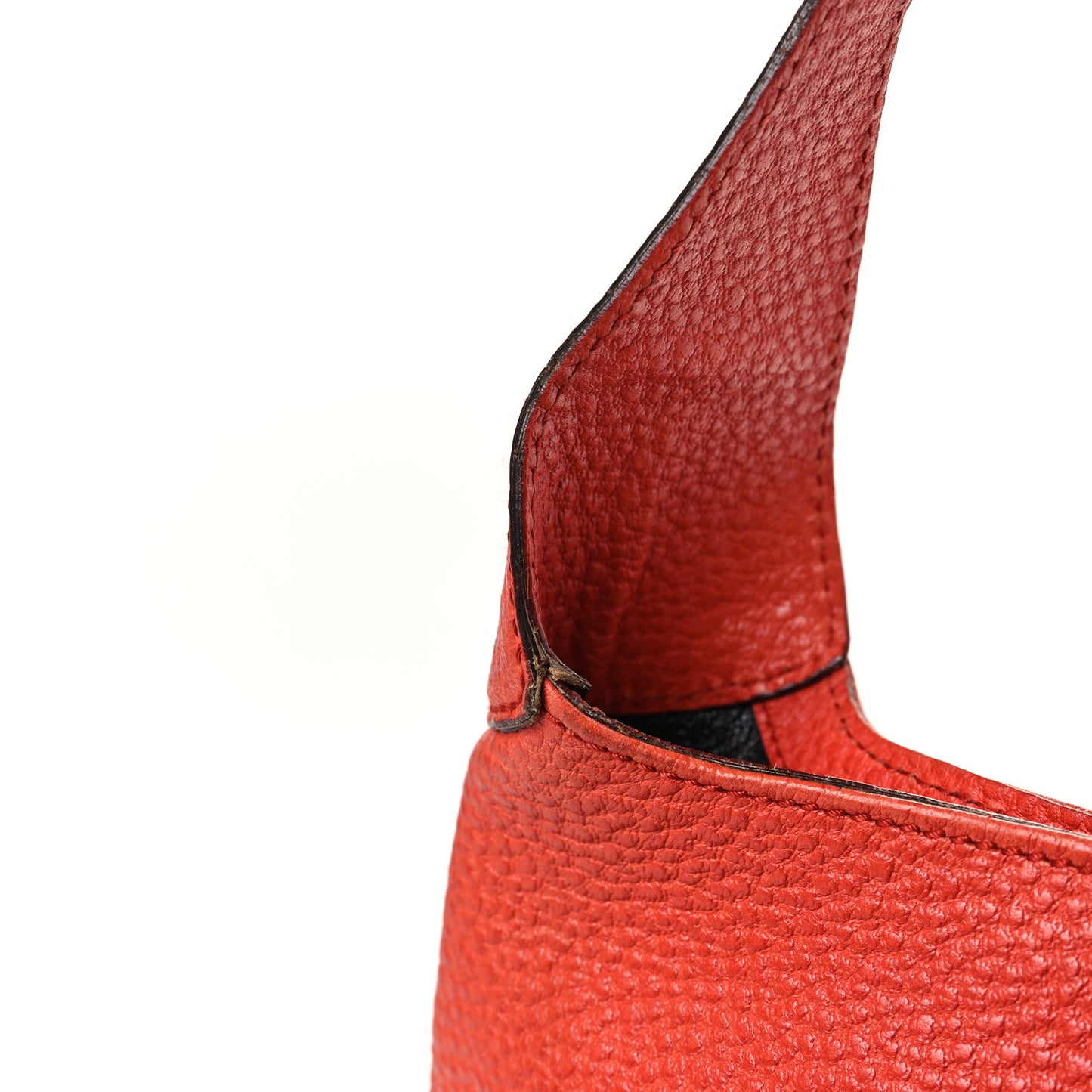 Calfskin Small Jackie O Hobo Dark Orange