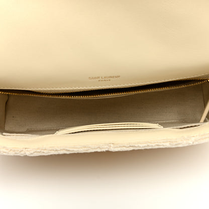 Saint Laurent Terry Patchwork Monogram Medium Jamie Tropical Sand 5 of 8