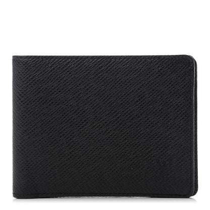 Louis Vuitton Taiga Billfold 6 Credit Card Wallet Ardoise 1 of 9