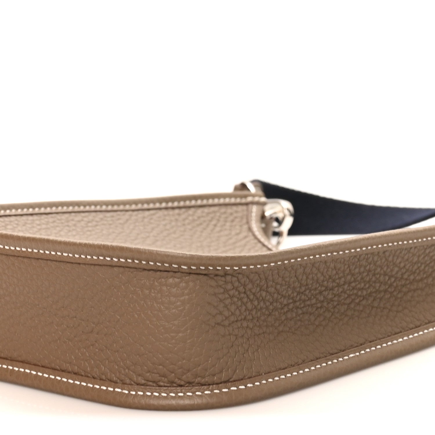 Hermes Taurillon Clemence Amazone Evelyne TPM Etoupe Bleu Indigo 10 of 11