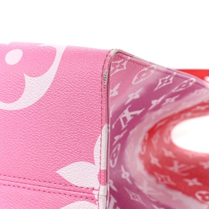 Louis Vuitton Monogram Escale Onthego GM Rouge 11 of 15