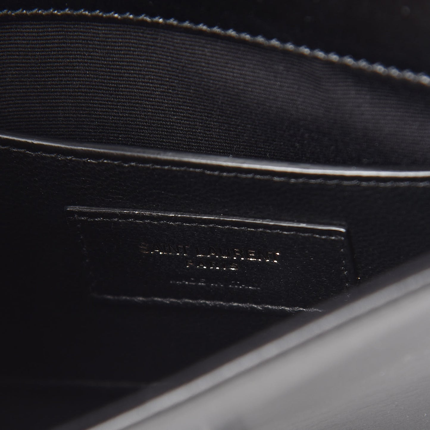 Calfskin Monogram Smoking Clutch Black