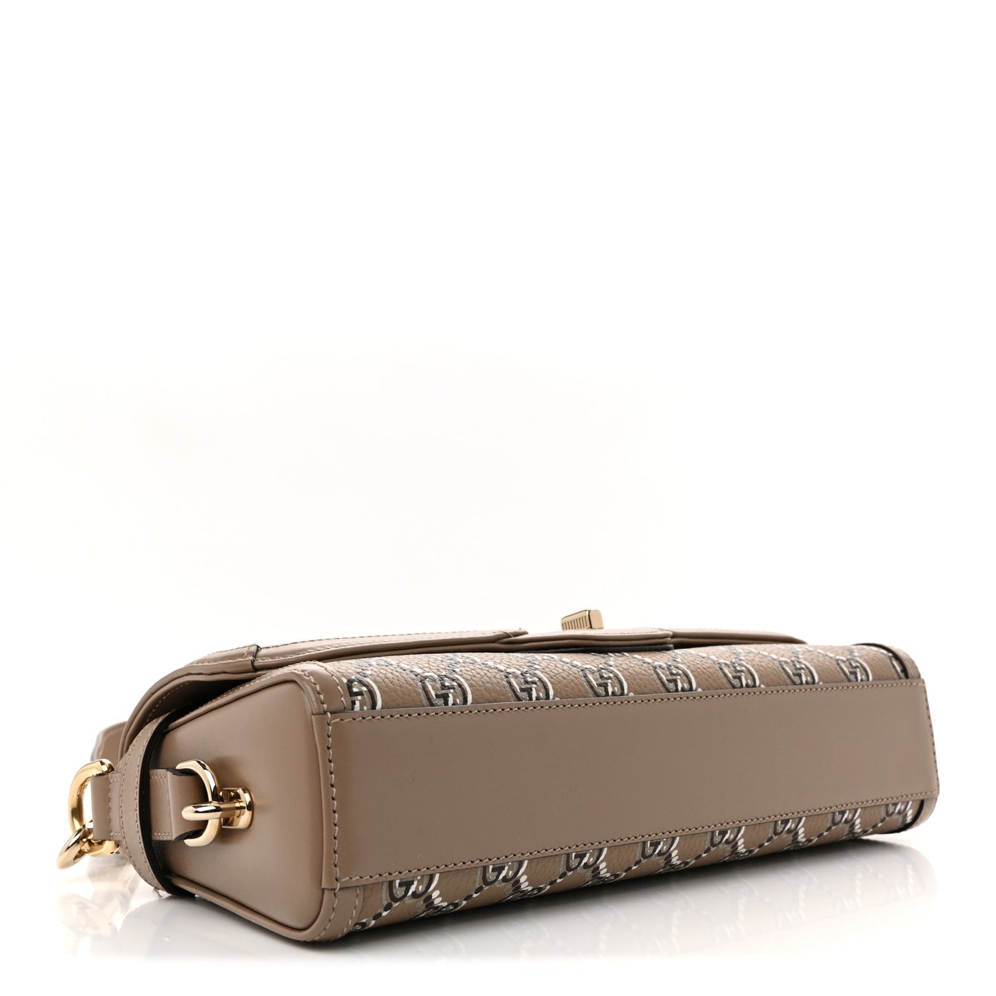 GG Shadow Monogram Small Luce Shoulder Bag Beige Beige