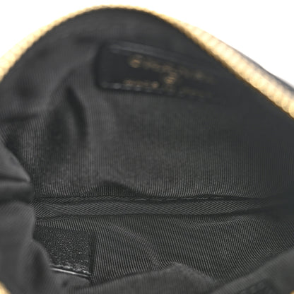 Chanel Lambskin Quilted Small No. 5 Cosmetic Case Black 5 of 9