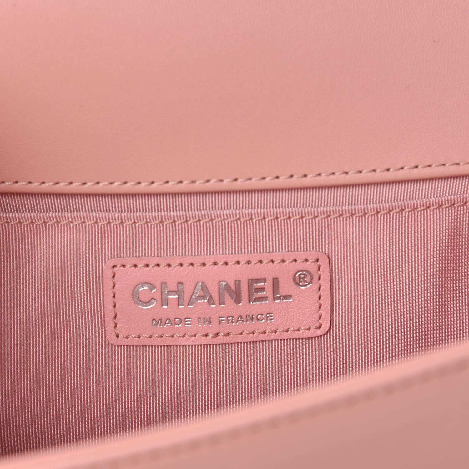 Chanel Lambskin Quilted Medium Boy Flap Light Pink 9 of 11