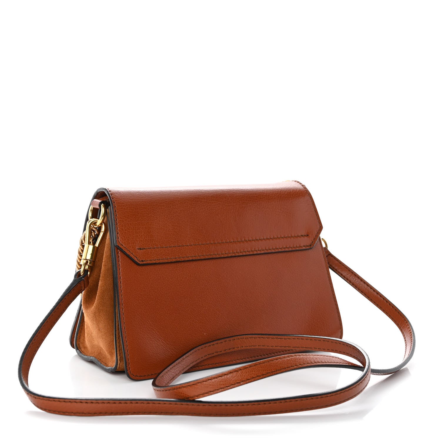 Givenchy Goatskin Small GV3 Shoulder Bag Chestnut 3 of 10
