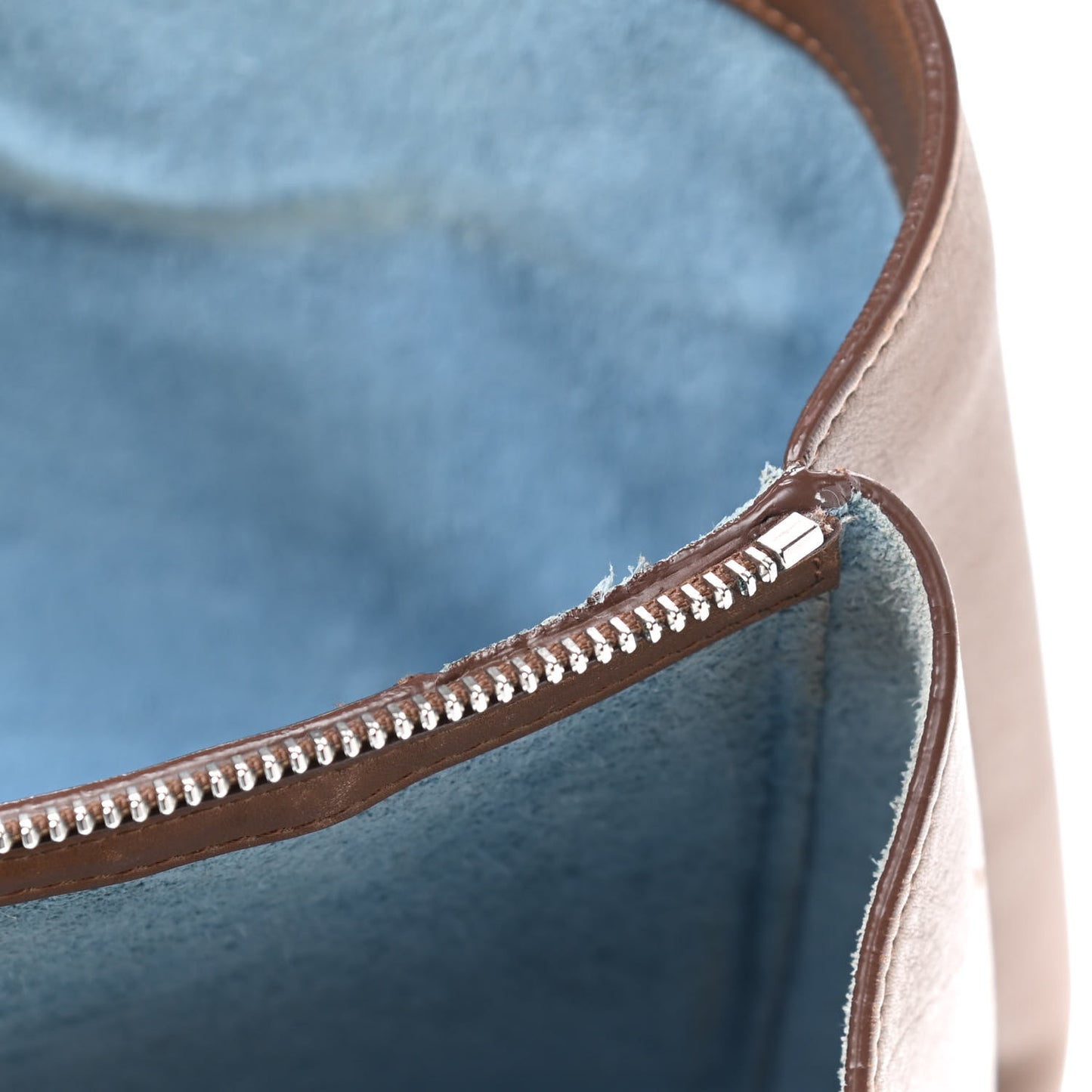 Calfskin Medium Tri-Fold Bag Taupe