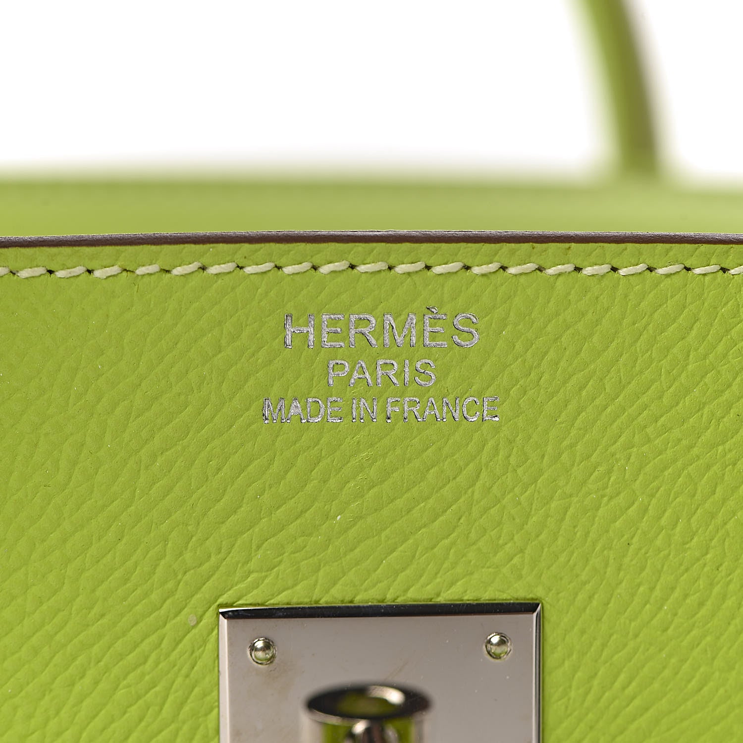 Hermes Epsom Candy Birkin 35 Kiwi Lichen 6 of 41