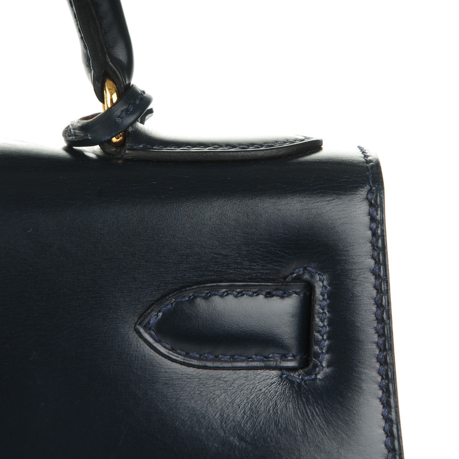 Hermes Box Kelly Sellier 28 Bleu Marine 7 of 25