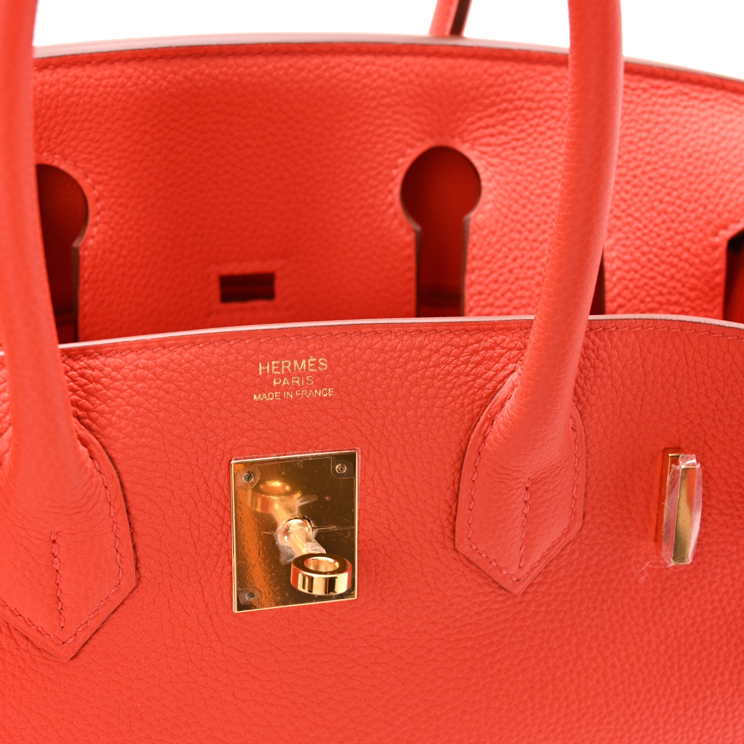 Hermes Togo Birkin 30 Capucine 6 of 11
