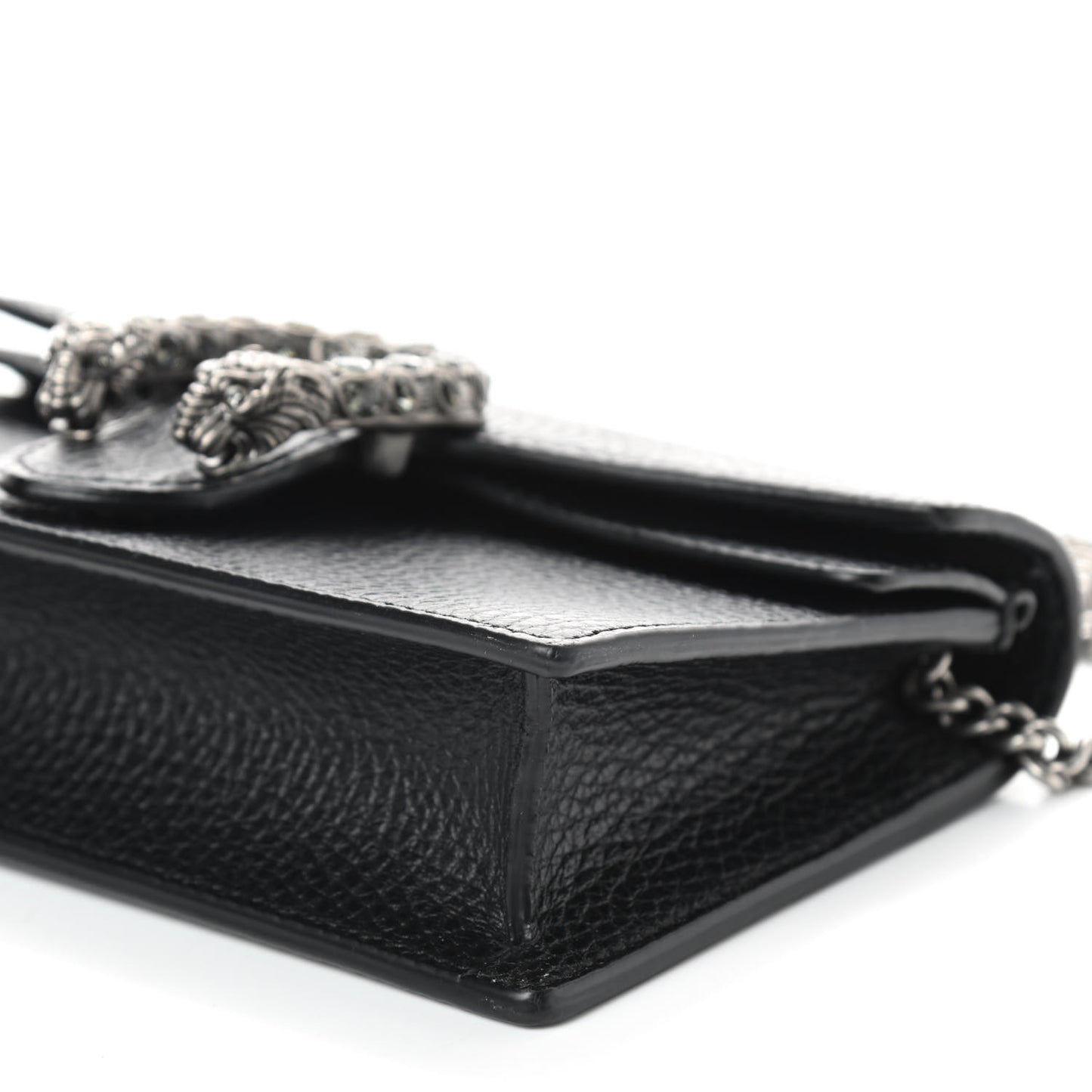 Calfskin Super Mini Dionysus Shoulder Bag Black