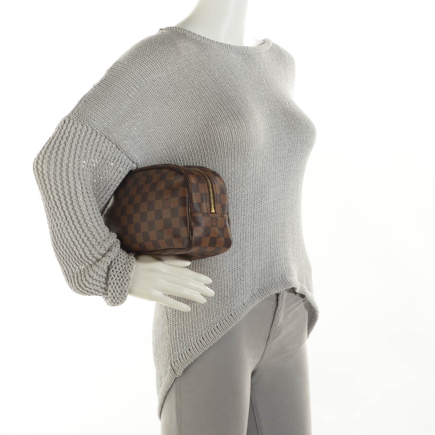 Louis Vuitton Damier Ebene Toiletry Bag 25 2 of 7