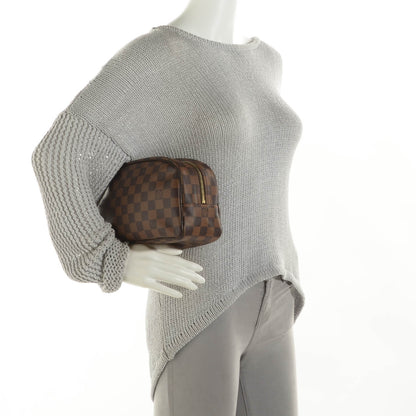 Louis Vuitton Damier Ebene Toiletry Bag 25 2 of 7