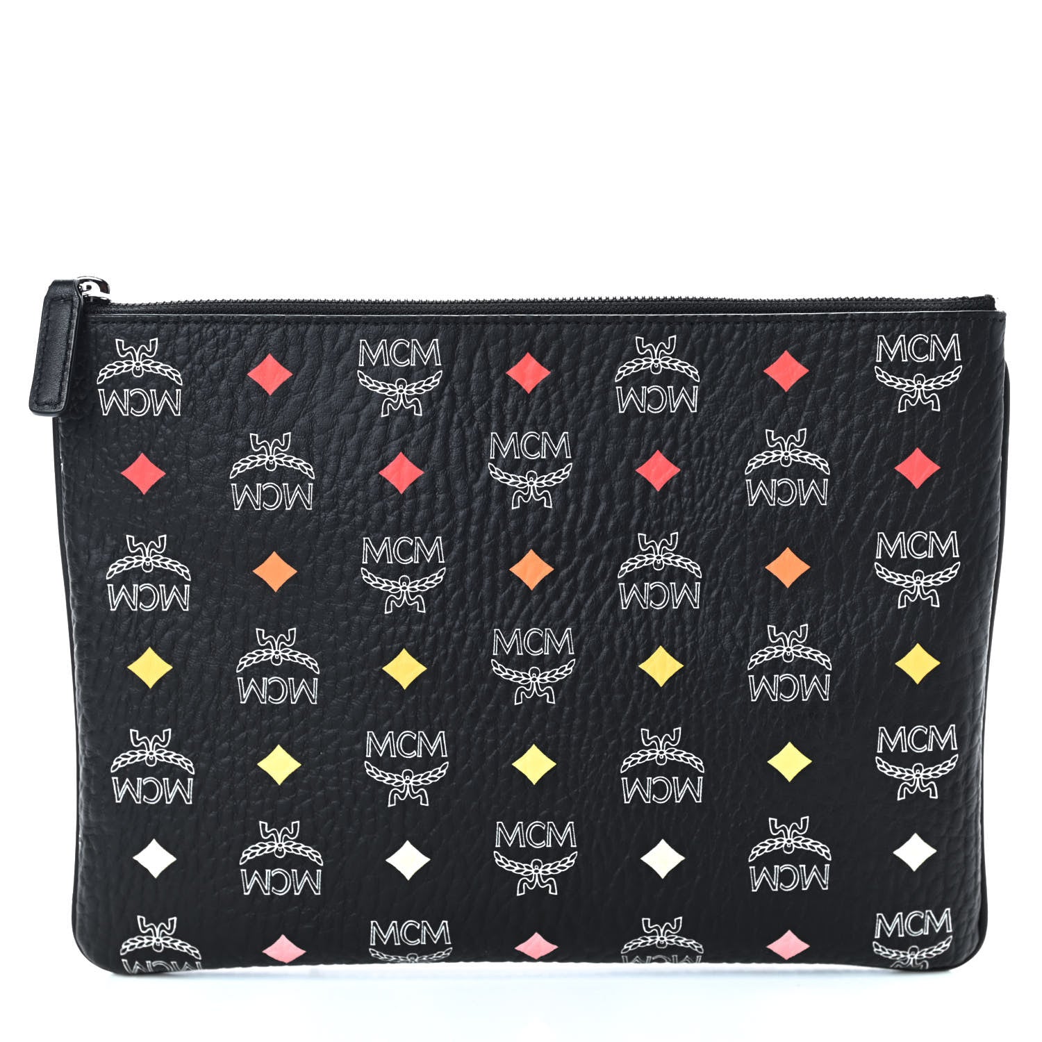 MCM Skyoptic Visetos Crossbody Pouch Spectrum Diamond Black 1 of 7