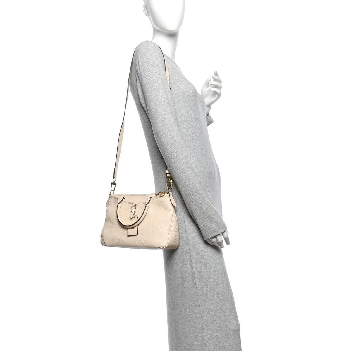 Empreinte Monogram Giant Trianon PM Tourterelle Creme