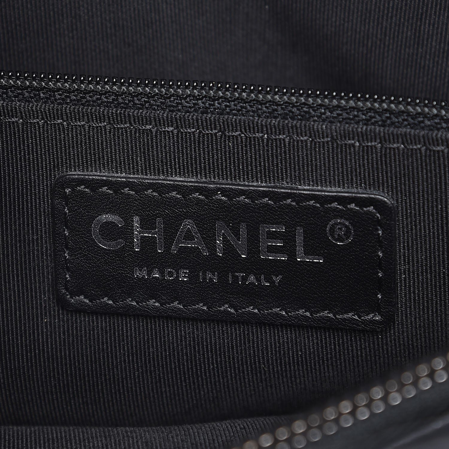 Chanel Caviar Quilted Small City Shopping Tote Black 6 of 8
