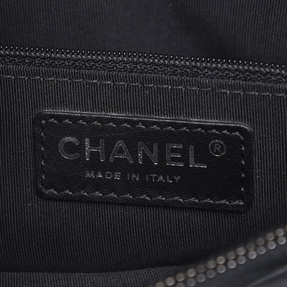 Chanel Caviar Quilted Small City Shopping Tote Black 6 of 8