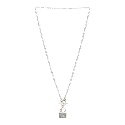 Hermes Sterling Silver Constance Amulettes Pendant Necklace 3 of 4
