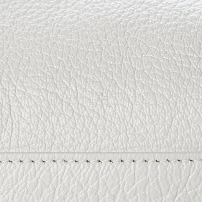 Balenciaga Chevre Silver Metallic Edge Hardware City White 12 of 12