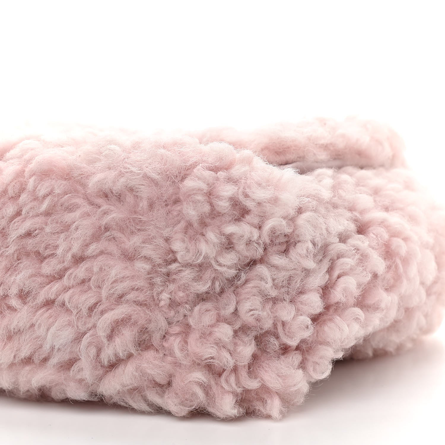 Chanel Shearling Sheepskin Medium Chanel 19 Flap Light Pink 10 of 11