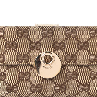 Gucci Monogram Eclipse Continental Wallet Off White 11 of 14