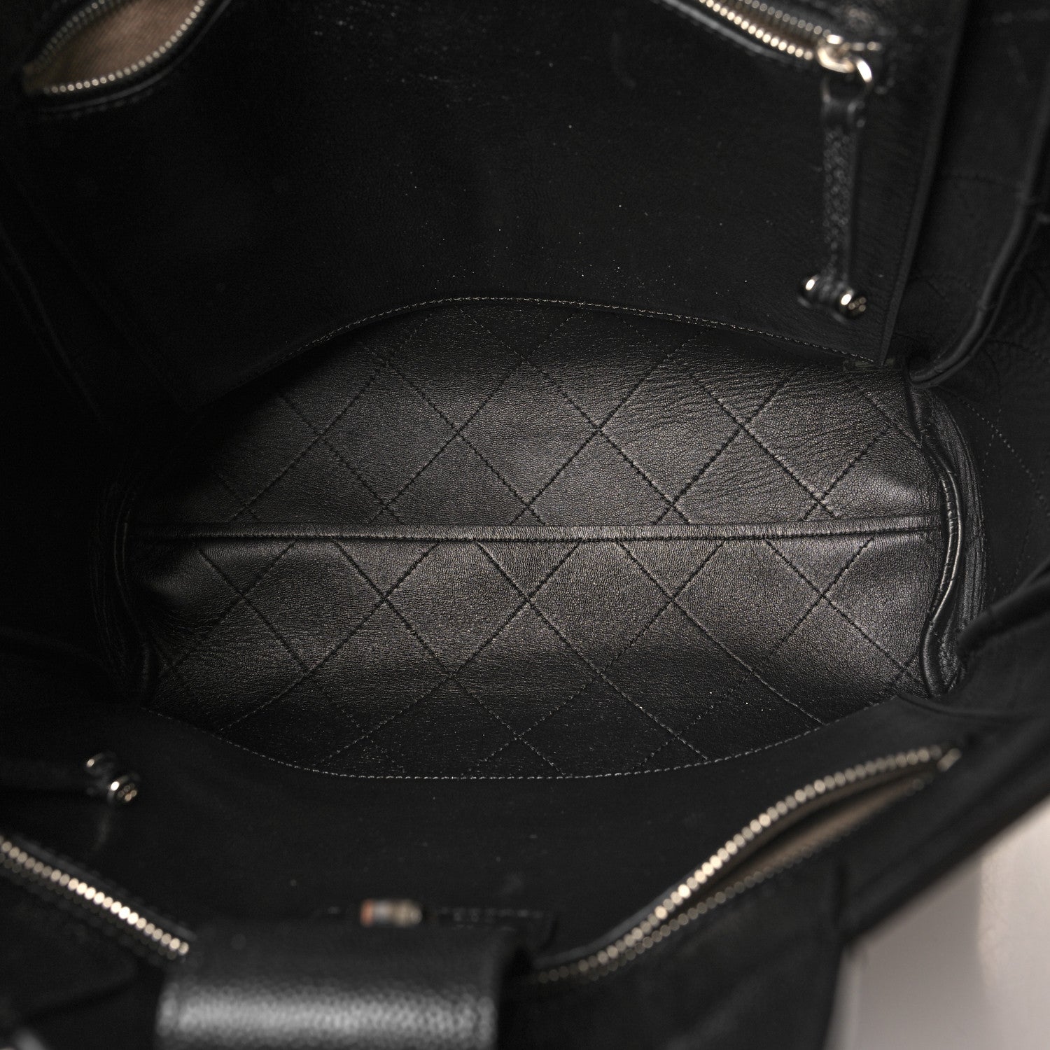 Chanel Caviar Stitched Medium Lady Coco Shopping Tote Black 5 of 11