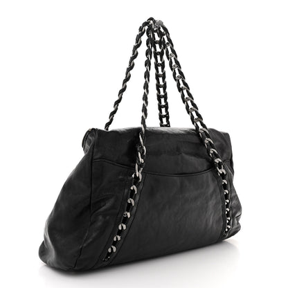 Chanel Glazed Caviar Modern Chain Tote Black 3 of 14