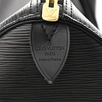 Louis Vuitton Epi Keepall 45 Black 6 of 10
