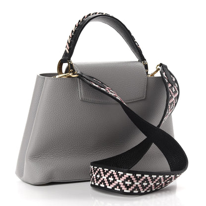 Louis Vuitton Taurillon Woven Capucines PM 3 of 8