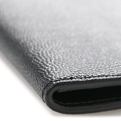 Saint Laurent Grain De Poudre Uptown Pouch Black 8 of 9