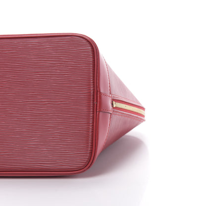 Louis Vuitton Epi Alma PM Castillan Red 10 of 11