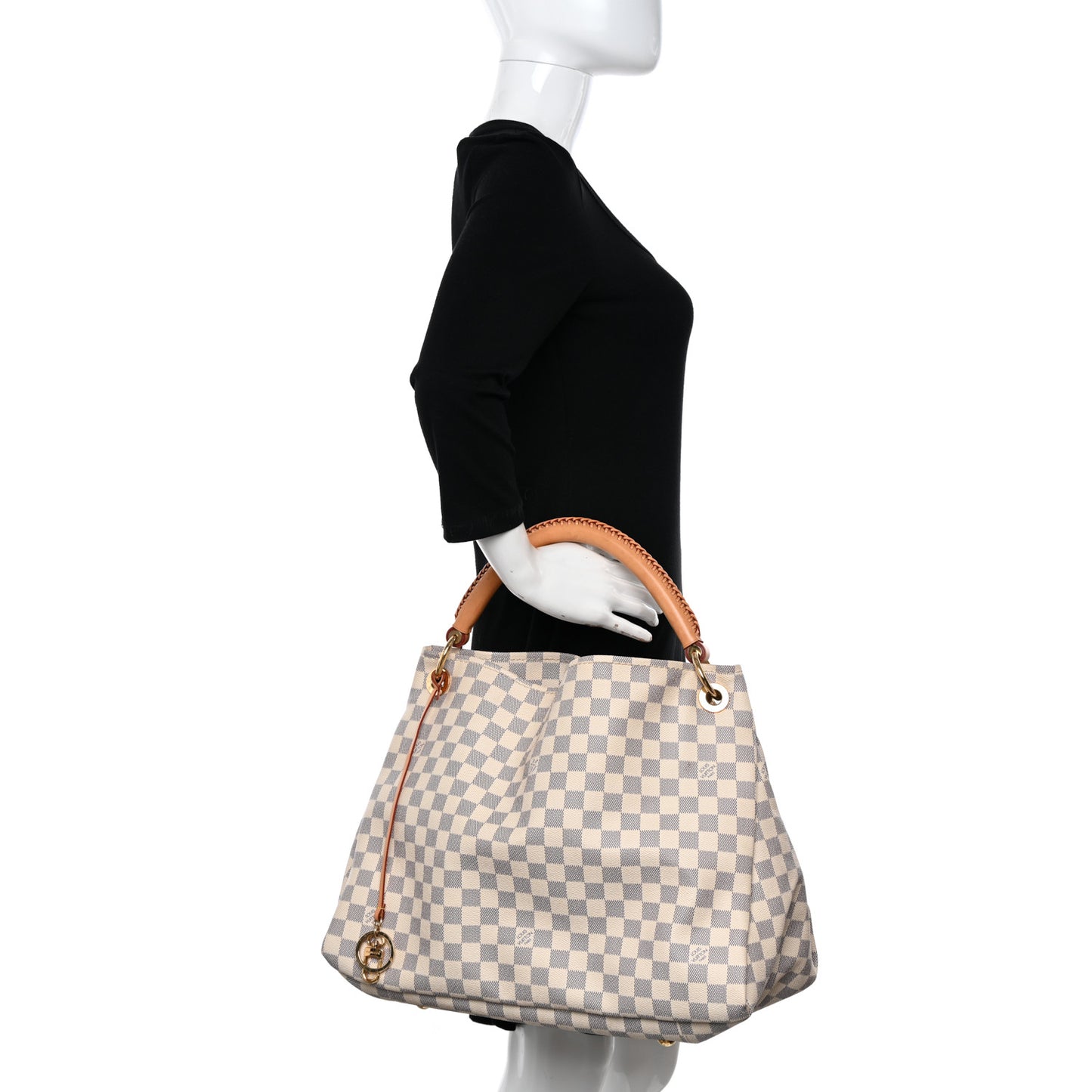 Damier Azur Artsy MM