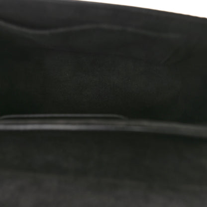Louis Vuitton Calfskin Eyelet Twist Shoulder Bag MM Black 6 of 10