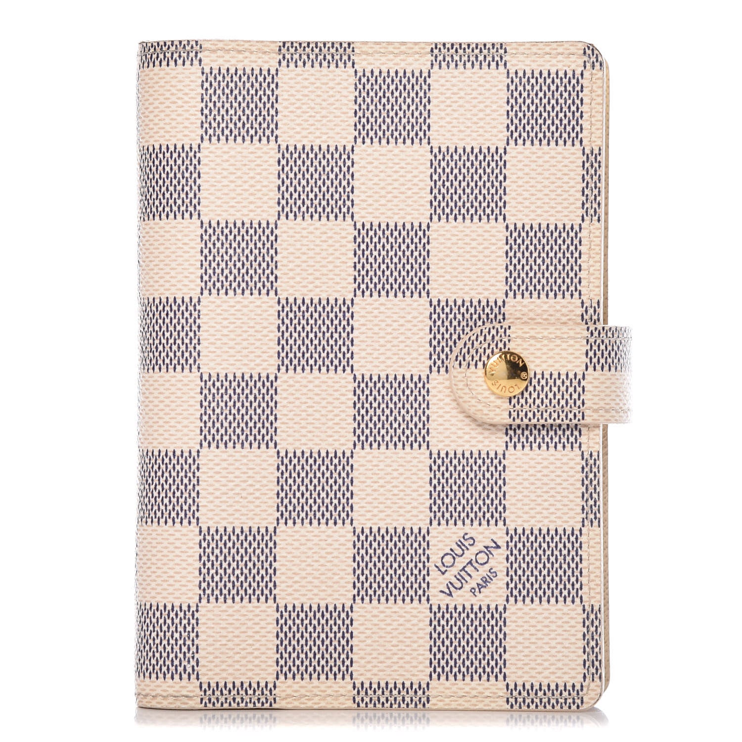Louis Vuitton Damier Azur Small Ring Agenda Cover 1 of 9